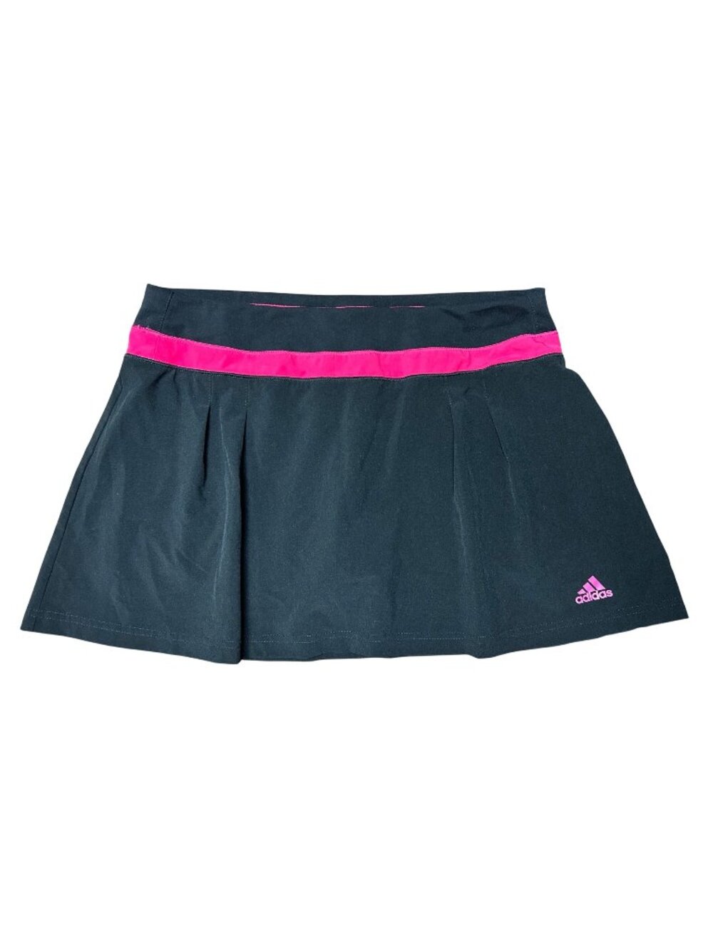 Adidas Climalite Women’s Black Tennis Skirt W/ Built-In Pink Shorts Size M